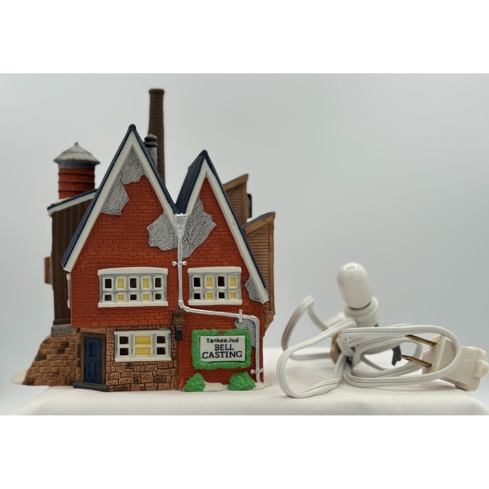 Dept 56 New England Village Series "Yankee Jud Bell Casting" #5643-0